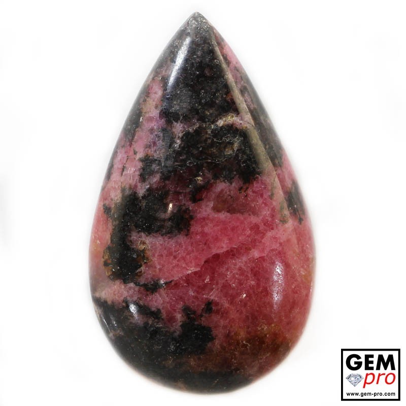 88.64 ct Pink Black Rhodonite